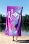 Mijölnir Never Give Up 70 Toalla de Playa Multicolor 70x130 cm, 70% Poliéster 30% Poliamida